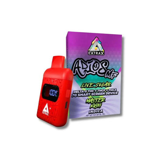 Delta Extrax Adios MF Live Sugar Master Kush