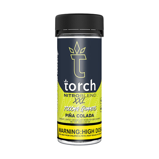 Torch Nitroblend THC-P HHC-P Piña Colada Gummies 350 MG 20 pcs.