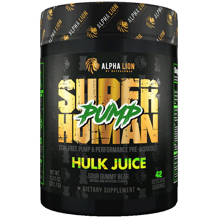 SuperHuman Pump Hulk Juice