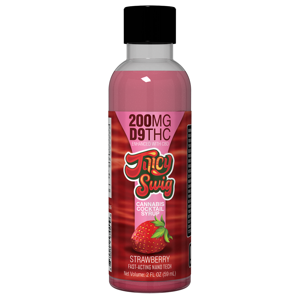Juicy Swig D9 Strawberry Cocktail Syrup
