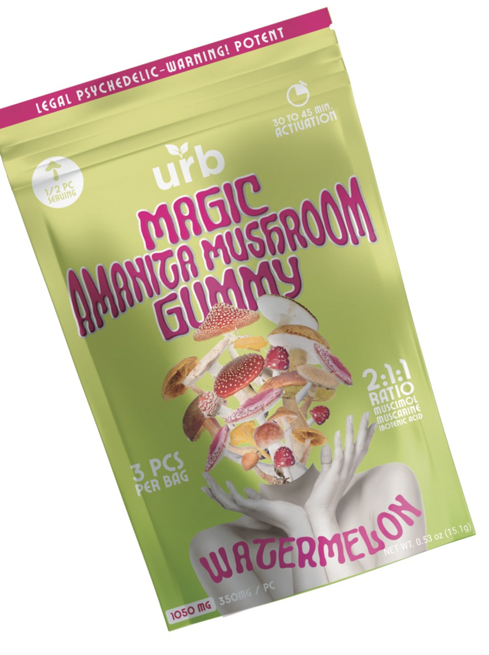 Urb Magic Amanita Mushroom Gummy