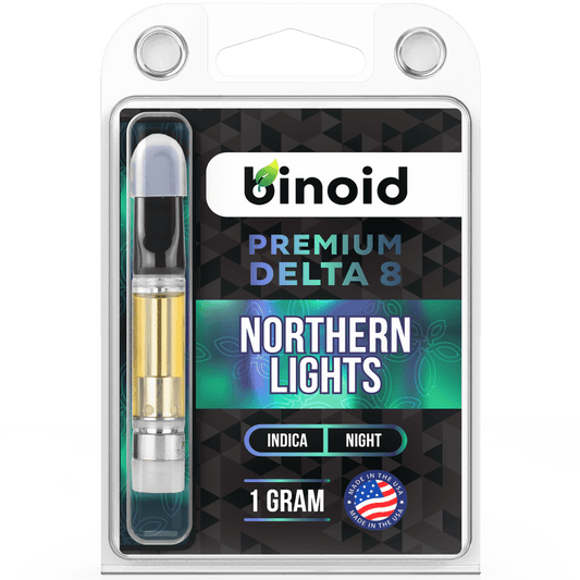 Binoid Delta 8 THC Vape Cart - Northern Lights 1 Gram