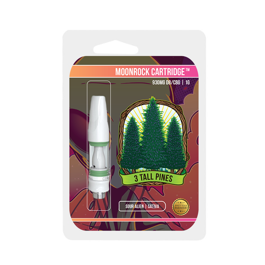 3 Tall Pines Moonrocks Cart - Sour Alien 1 Gram