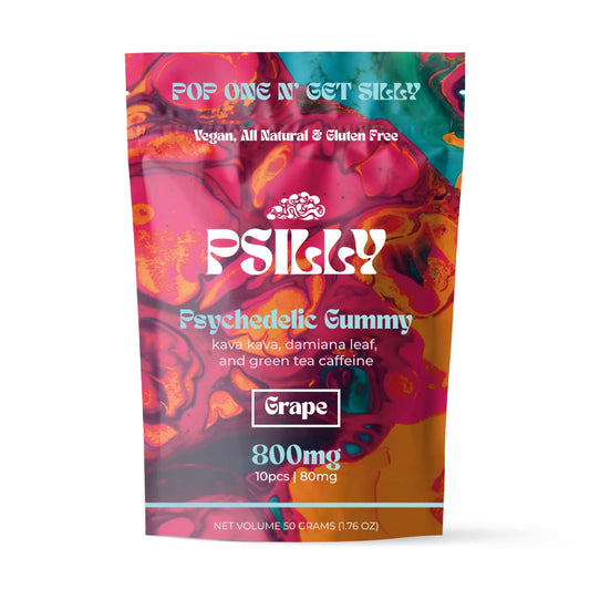 Psilly Shroomy Gummies Grape