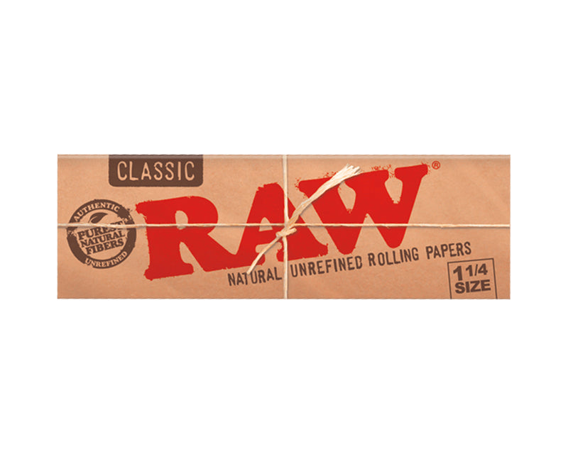 RAW Natural Unrefined – 1 1/4 Rolling Papers